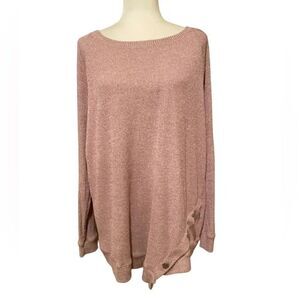 French Laundry Asymmetrical Bottom Sweater